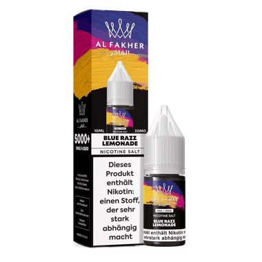 Al Fakher Liquid 10ml - Blue Razz Lemonade 20mg